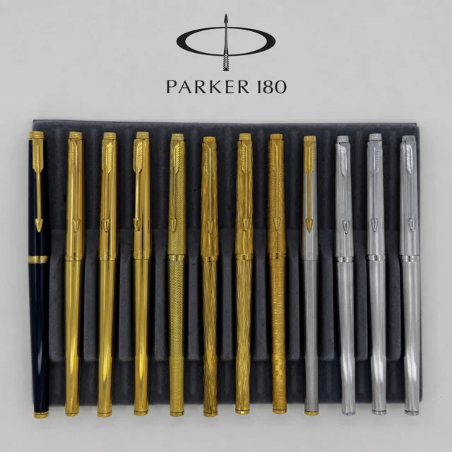 Parker 180 Fountain Pens headed to our eBay store. Link in bio. 

#parker180 #parkerpen #parkerfountainpen #vintagepens #fountainpen